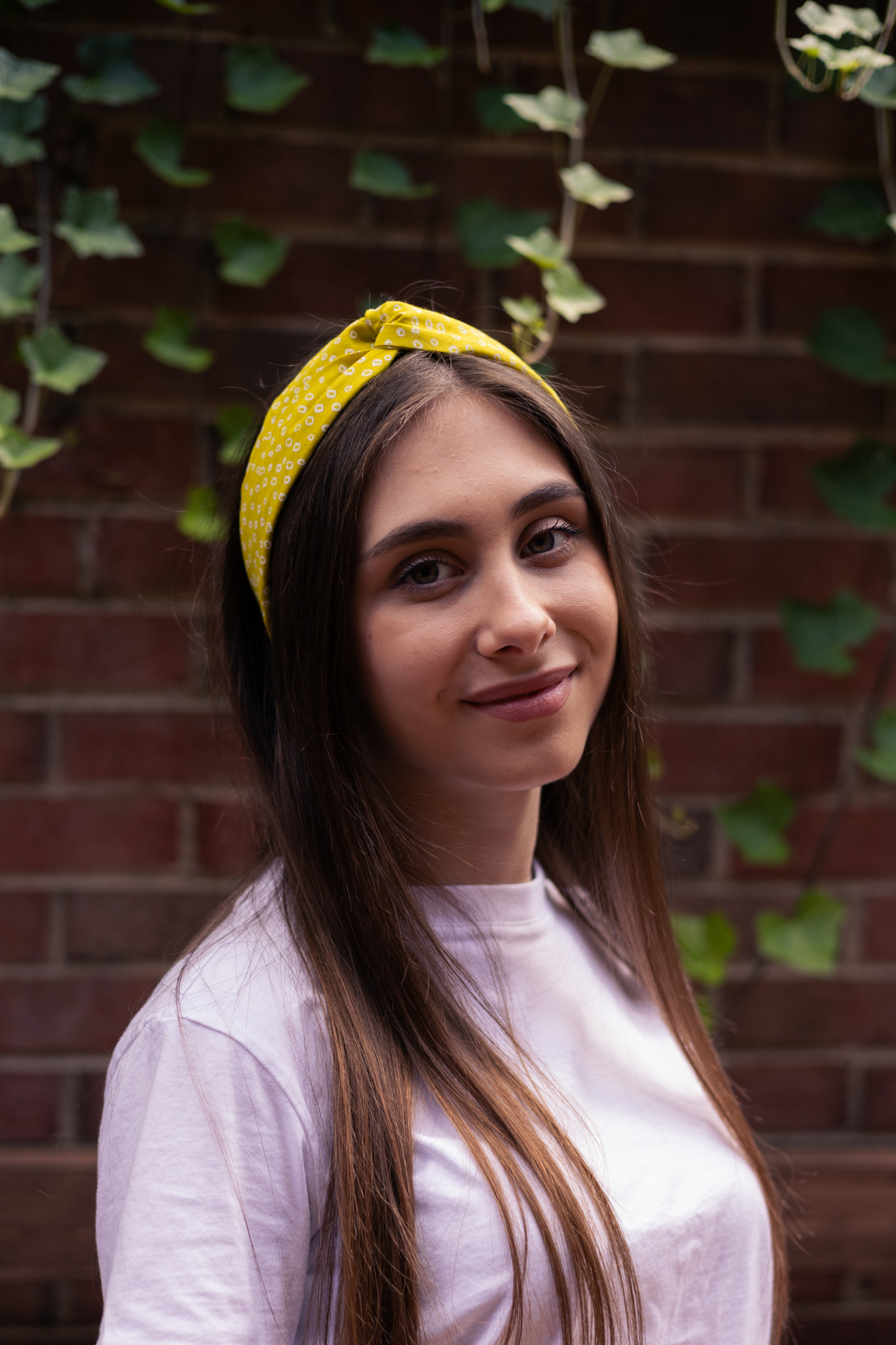 green diamond headband cotton soft summer
