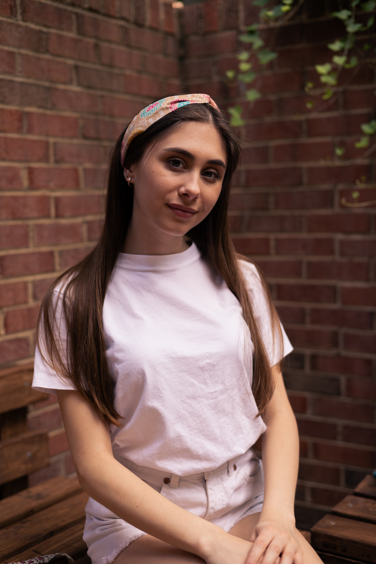 printed soft cotton headband