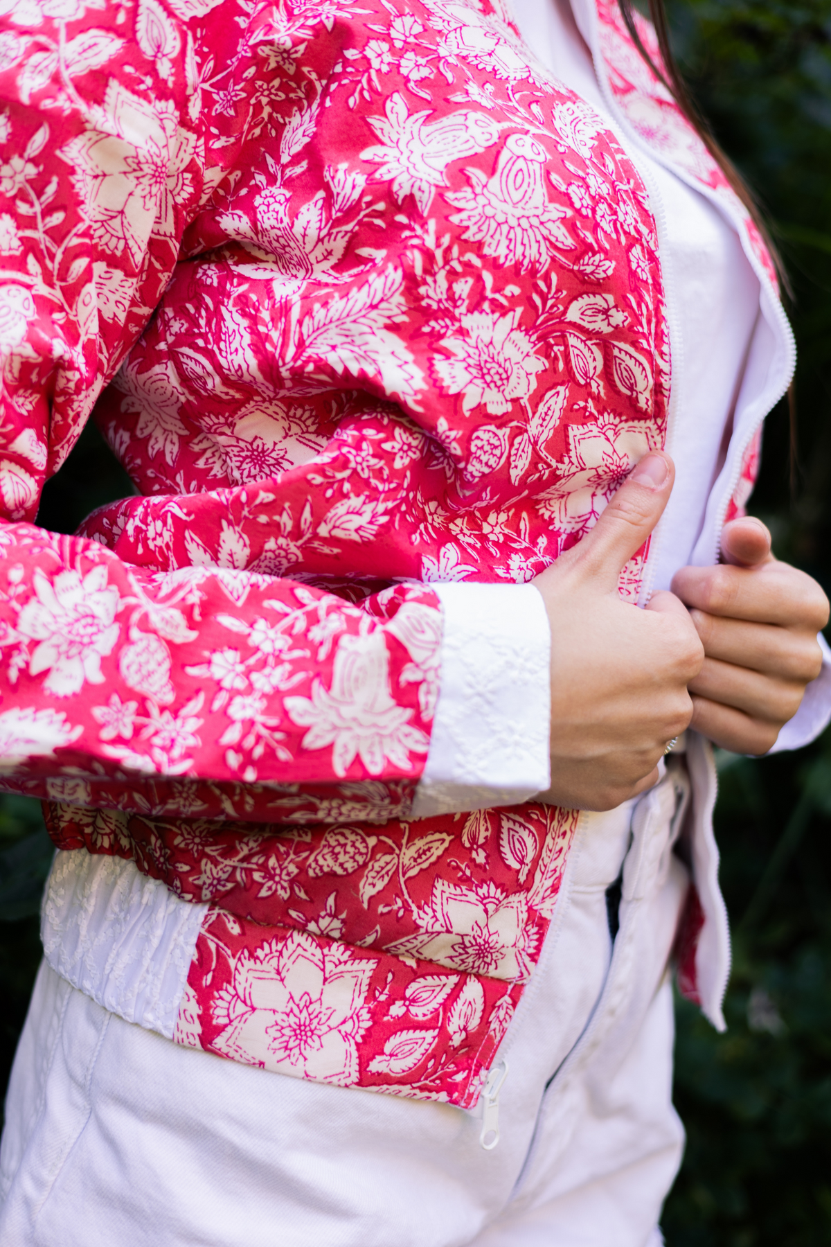 Betty Floral Bomber Jacket
