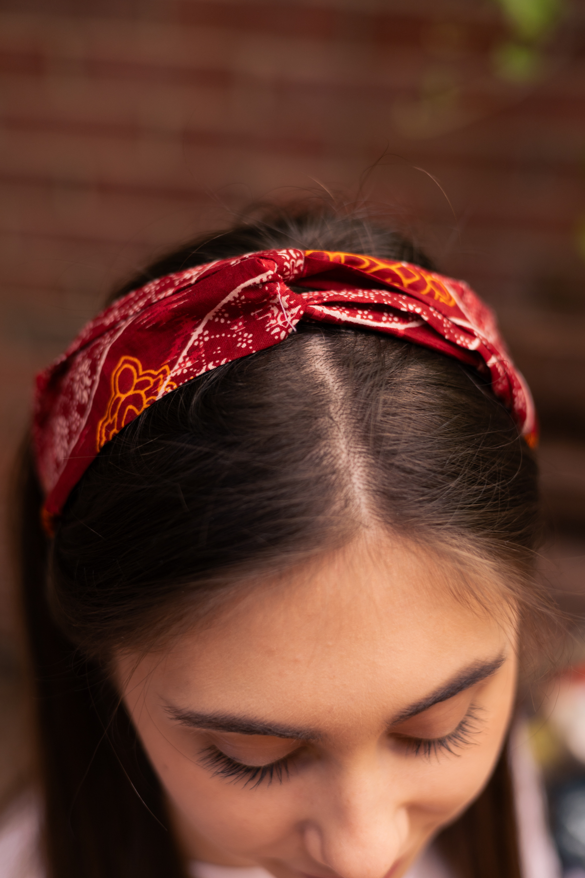 printed cotton soft headband
