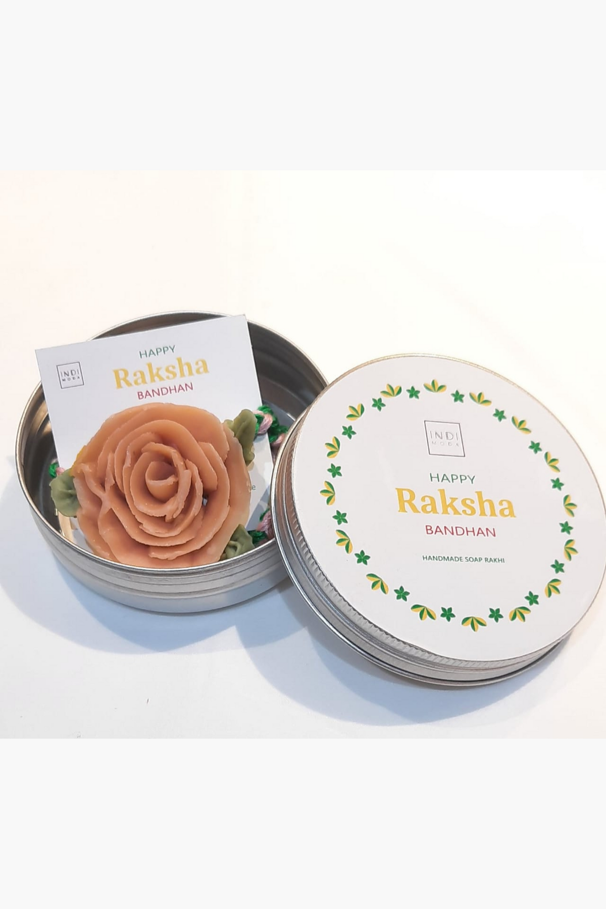 Handmade Rose Soap Rakhi